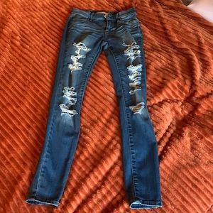 Medium wash Pacusn Jeggings